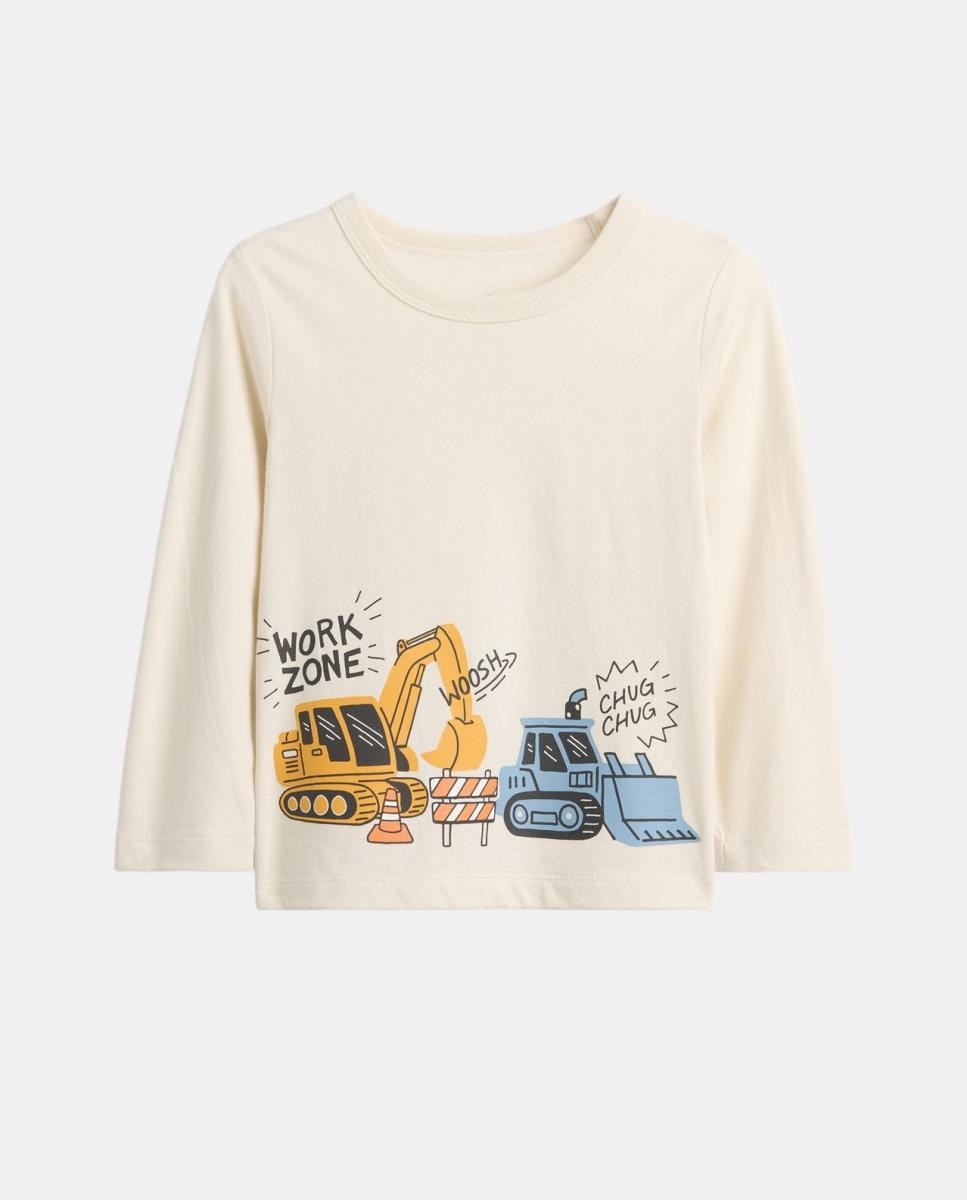 Imagen 1 de Camiseta de bebé básica manga larga Natural