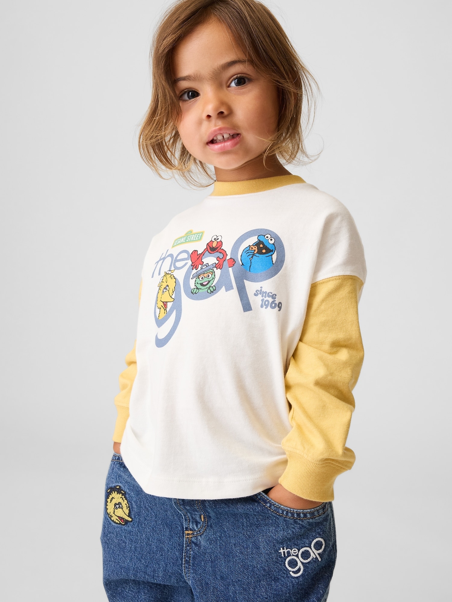 T-shirt Básica Fechada de Bebé Natural-2