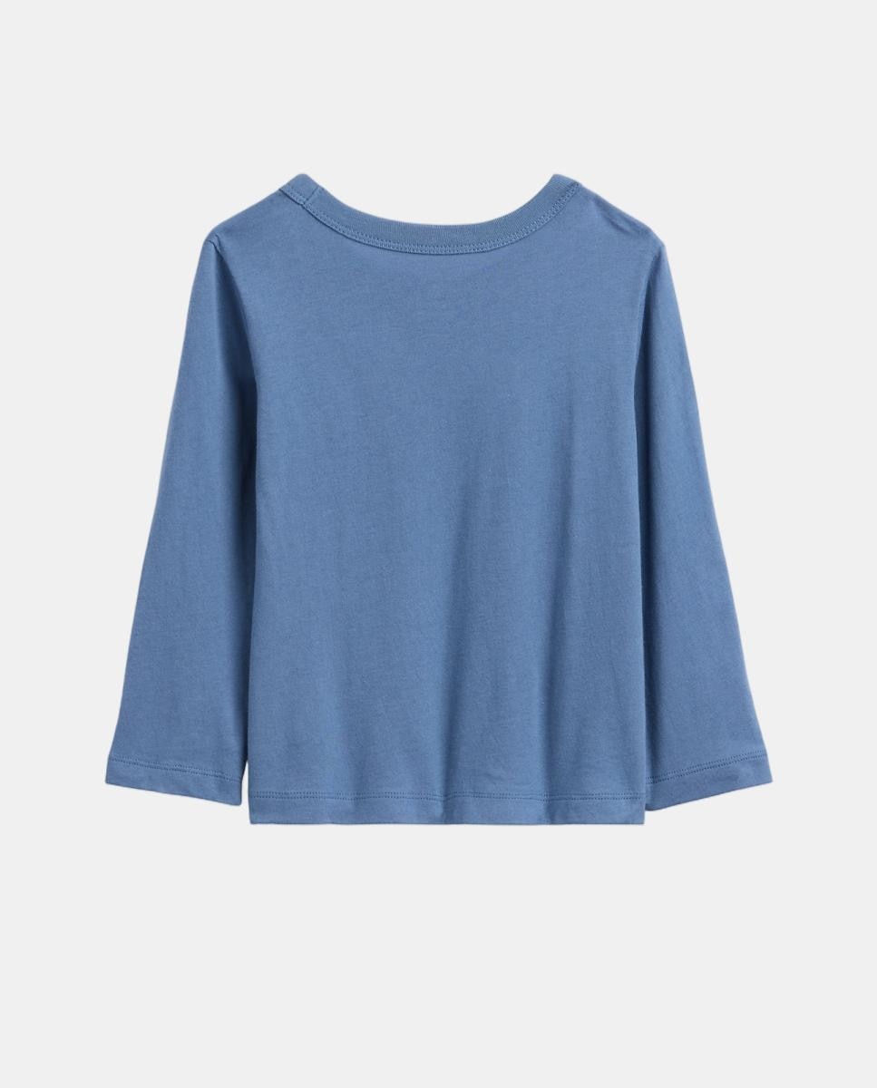 Camiseta de bebé básica manga larga - Gap - Azul Azul-2