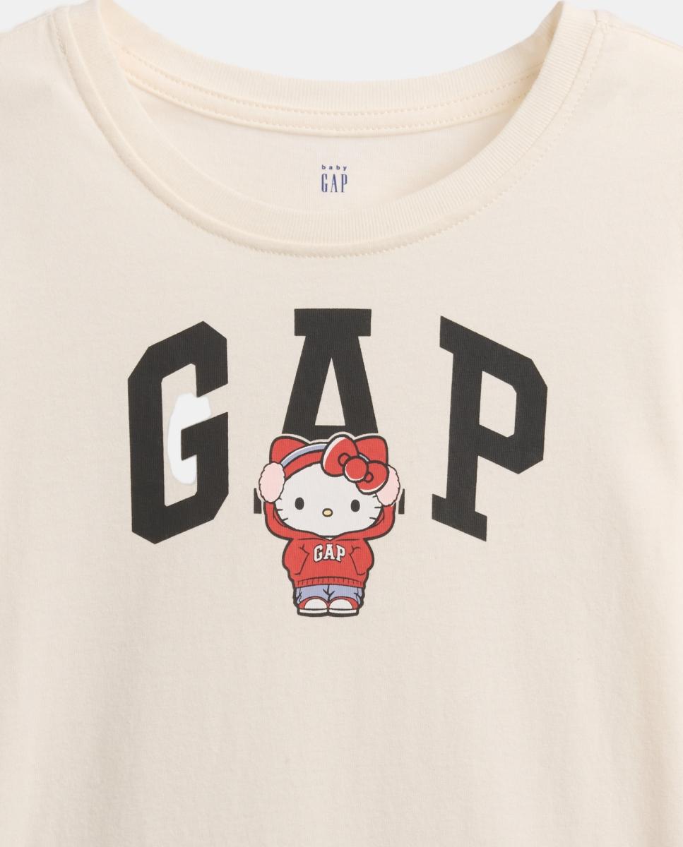 Camisola de Bebé com Manga Comprida e Decote Redondo Branco-3