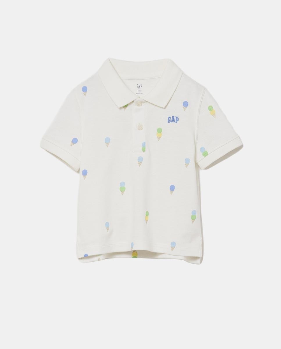 Imagem 0 de Polo Piqué de Bebé com All Over Print