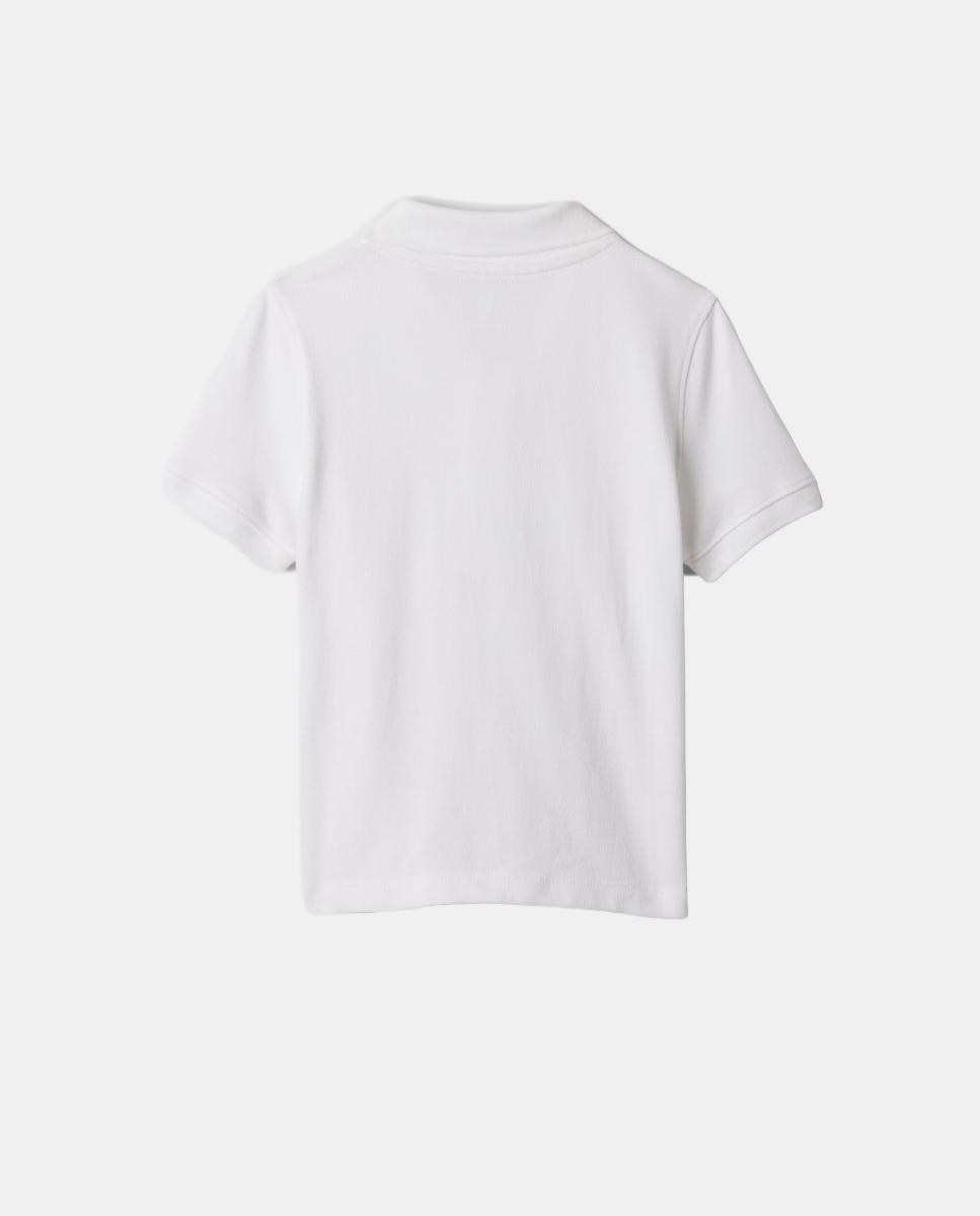 Camiseta polo manga corta para niño pequeño y bebé - Gap - Blanco Blanco-2