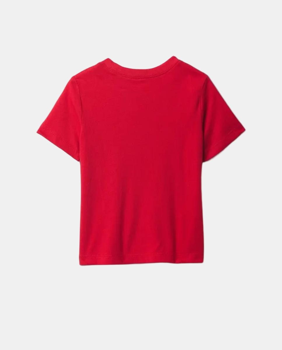 Camiseta manga corta y cuello redondo de niño - Gap - Rojo Rojo-2