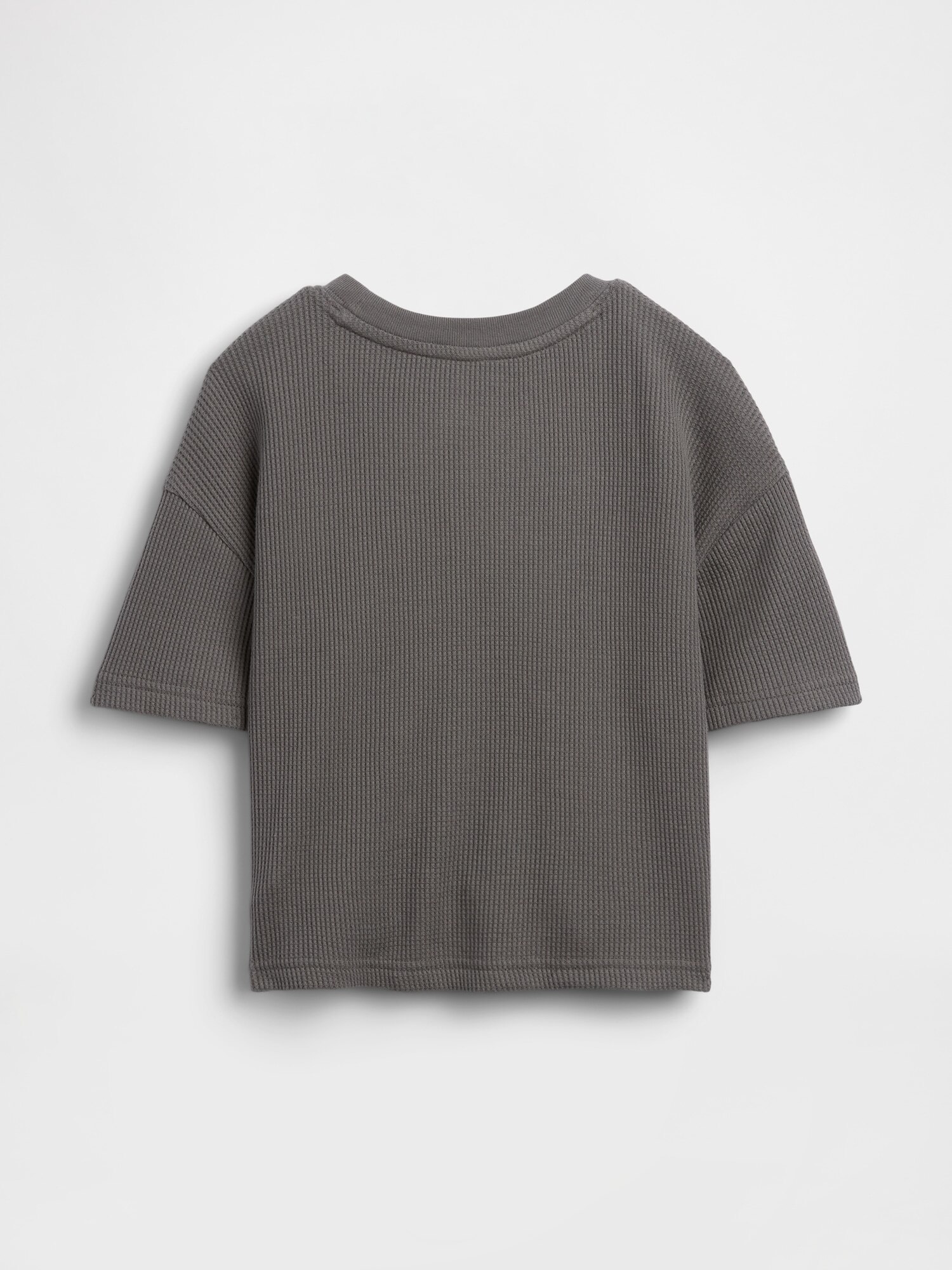 Camiseta de bebé básica manga corta - Gap - Gris Gris-2