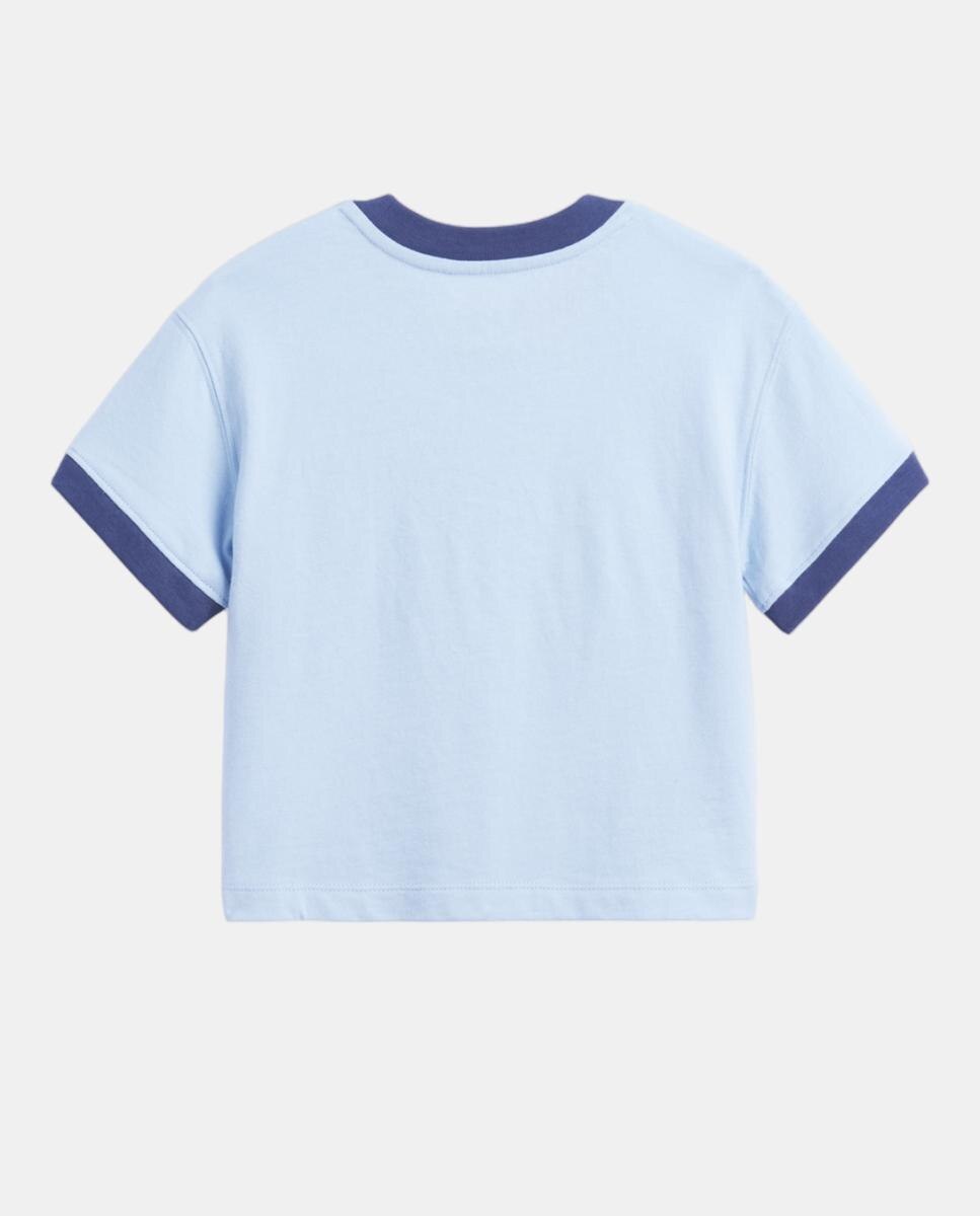 Camiseta de bebé de manga corta y estampado - Gap - Azul claro Azul claro-3