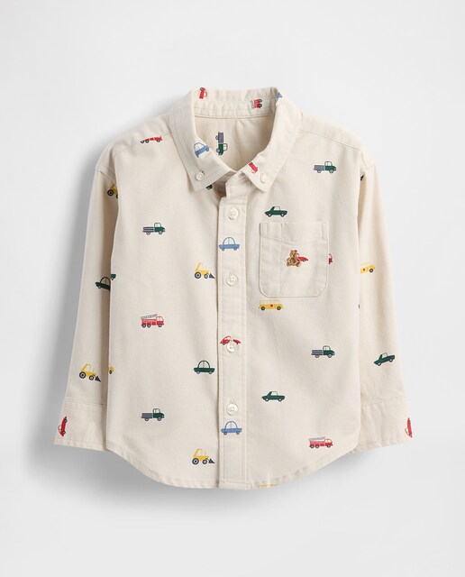 Imagem 0 de Camisa Oxford Oversize de Bebé