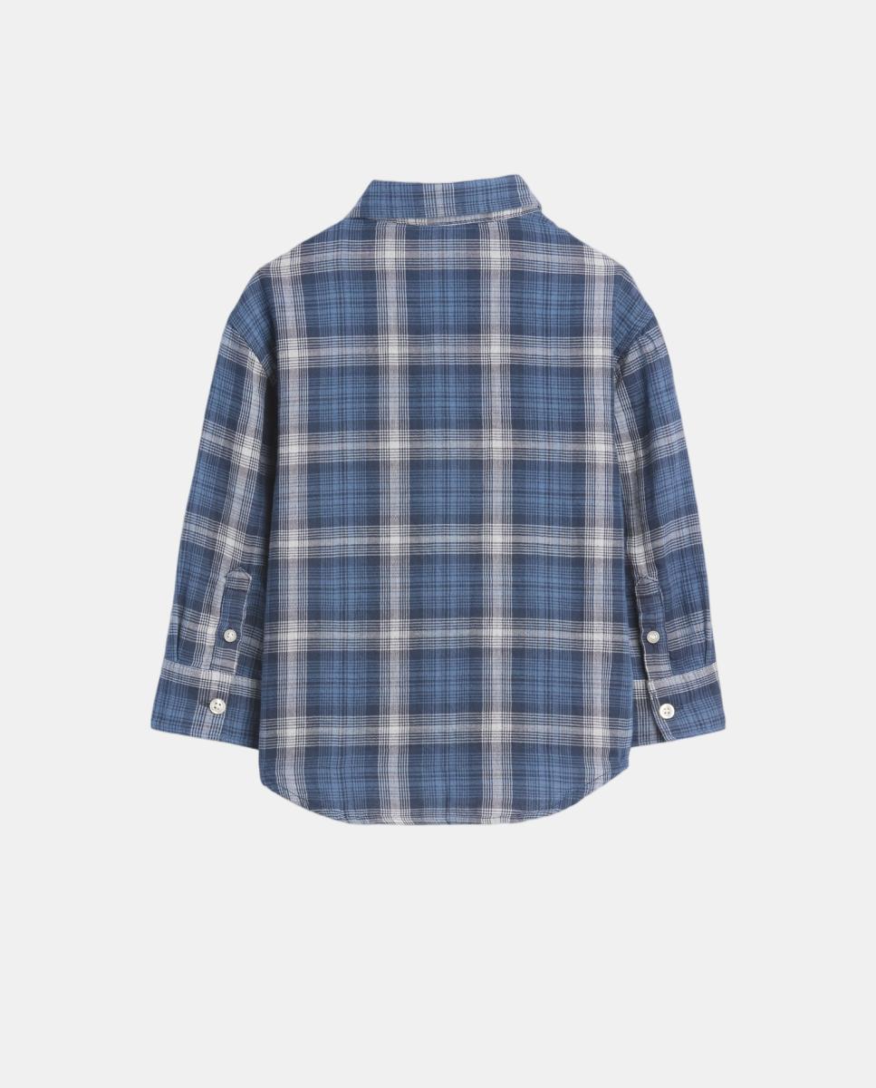 Camisa Básica com Manga Comprida Multicolor-3