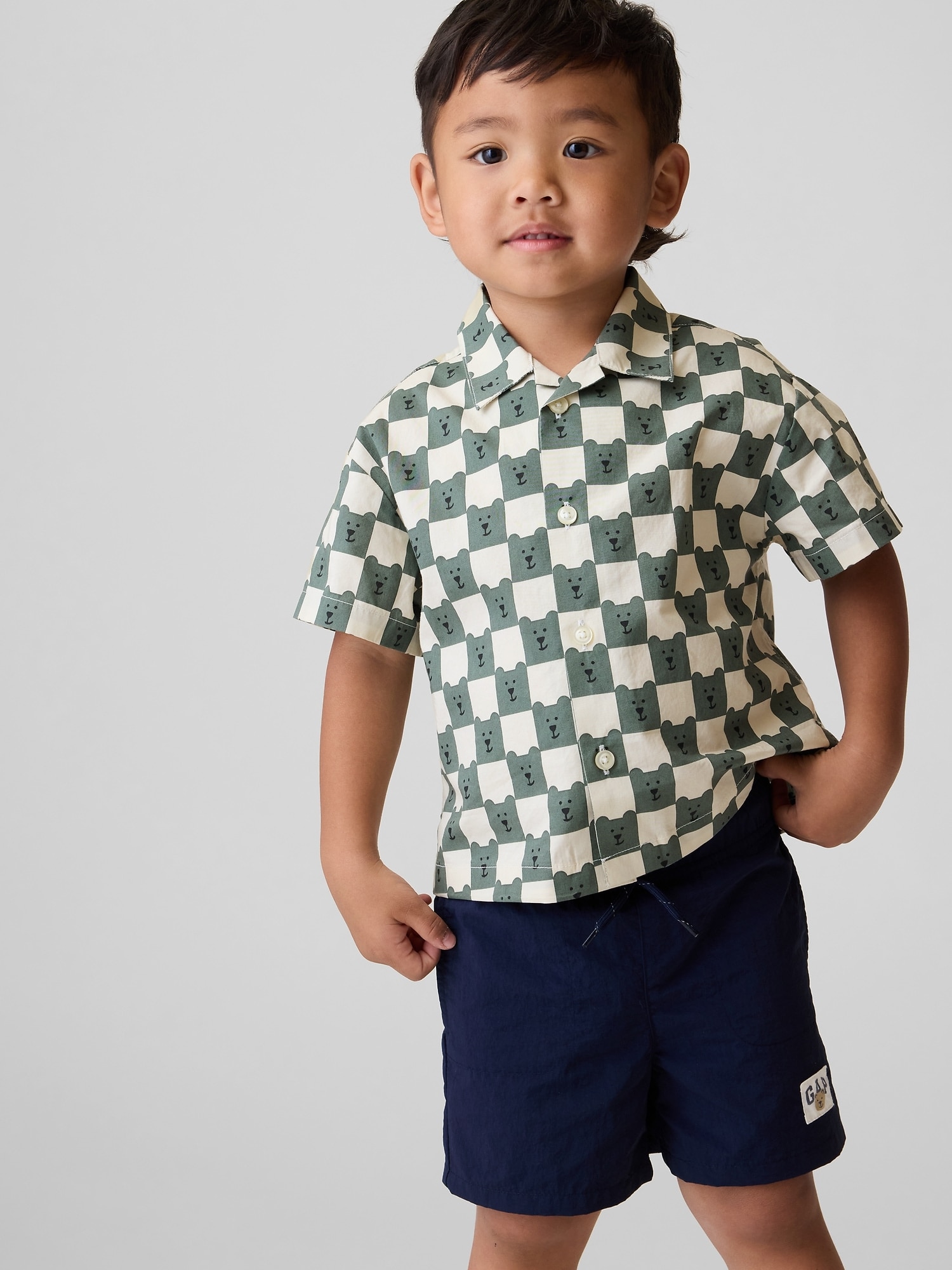Imagem 0 de Camisa Relaxed Fit de Bebé com Estampado