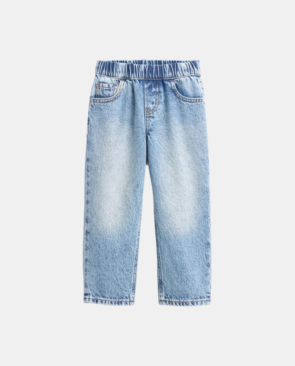 Imagem 0 de Jeans Barrel Folgadas de Bebé