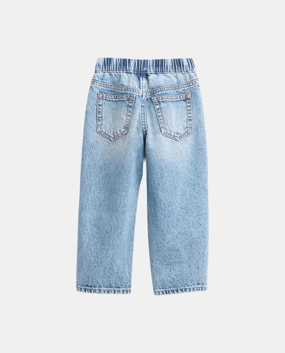 Jeans Barrel Folgadas de Bebé Gap Azul-2