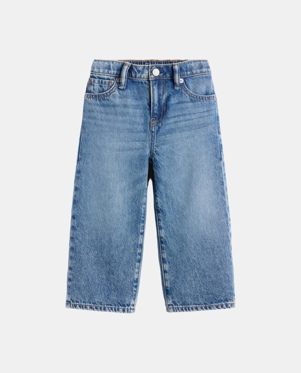 Vaquero de bebé lavado medio baggy - Gap - Azul Azul-2