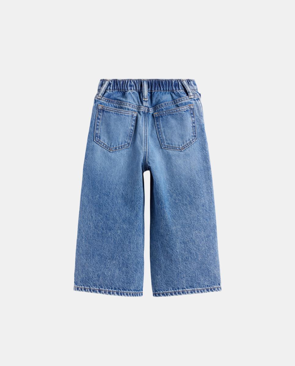 Vaquero de bebé lavado medio baggy - Gap - Azul Azul-3
