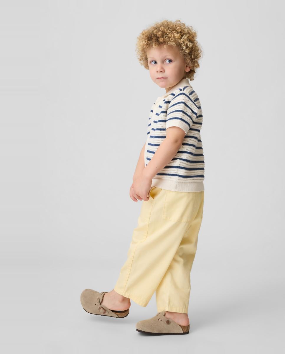 Pantalones barrel con bolsillos de bebé - Gap - Amarillo Amarillo-1