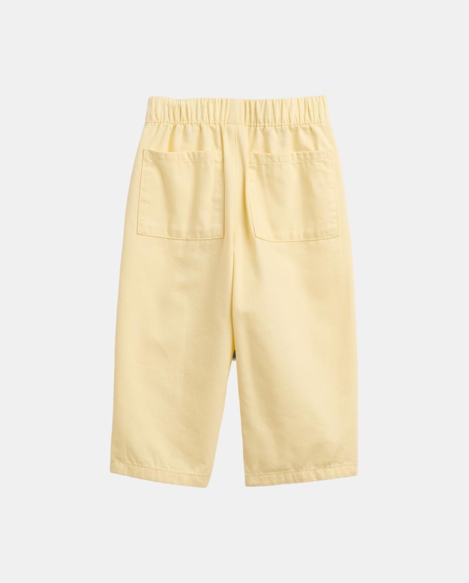 Pantalones barrel con bolsillos de bebé - Gap - Amarillo Amarillo-4
