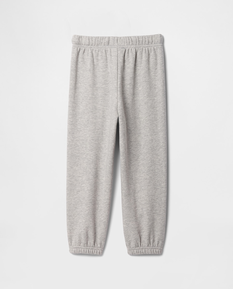 Pantalón de bebé largo de punto logo - Gap - Gris claro Gris claro-2