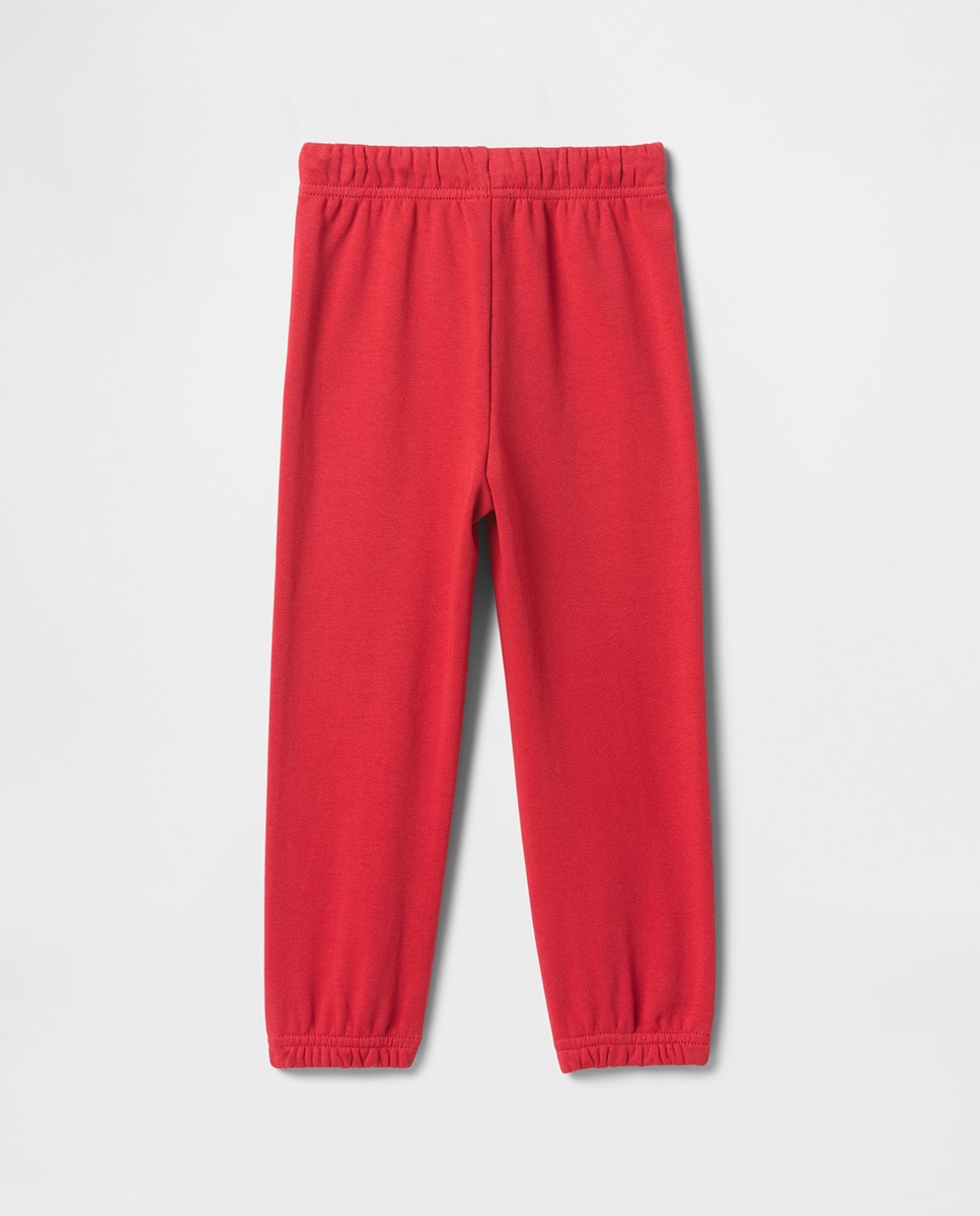 Calças de Malha de Bebé com Logótipo Gap Vermelho-2