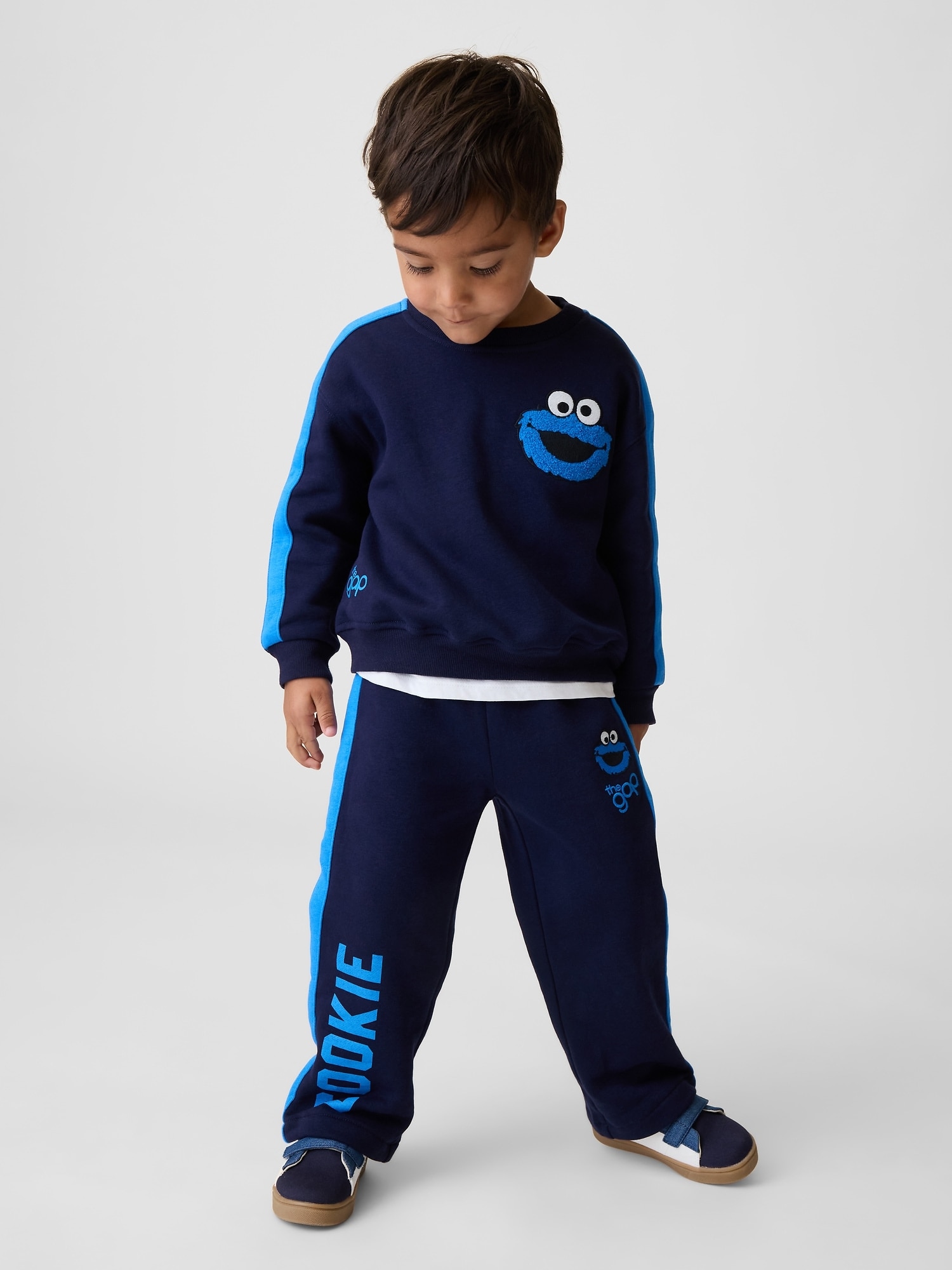 Imagen 1 de Pantalón de bebé básico largo Azul