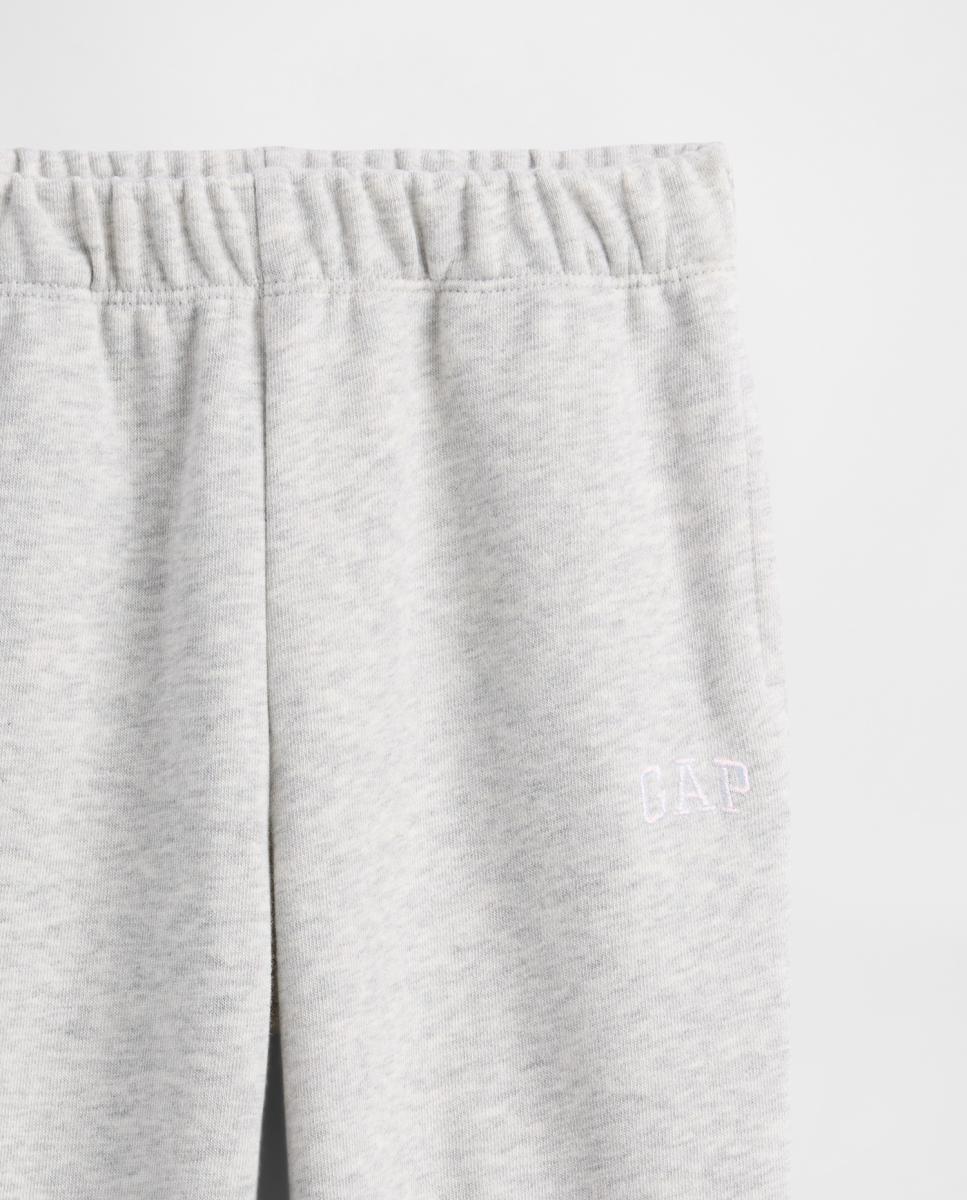 Joggers de Felpa Lisa de Bebé Gap Branco-3