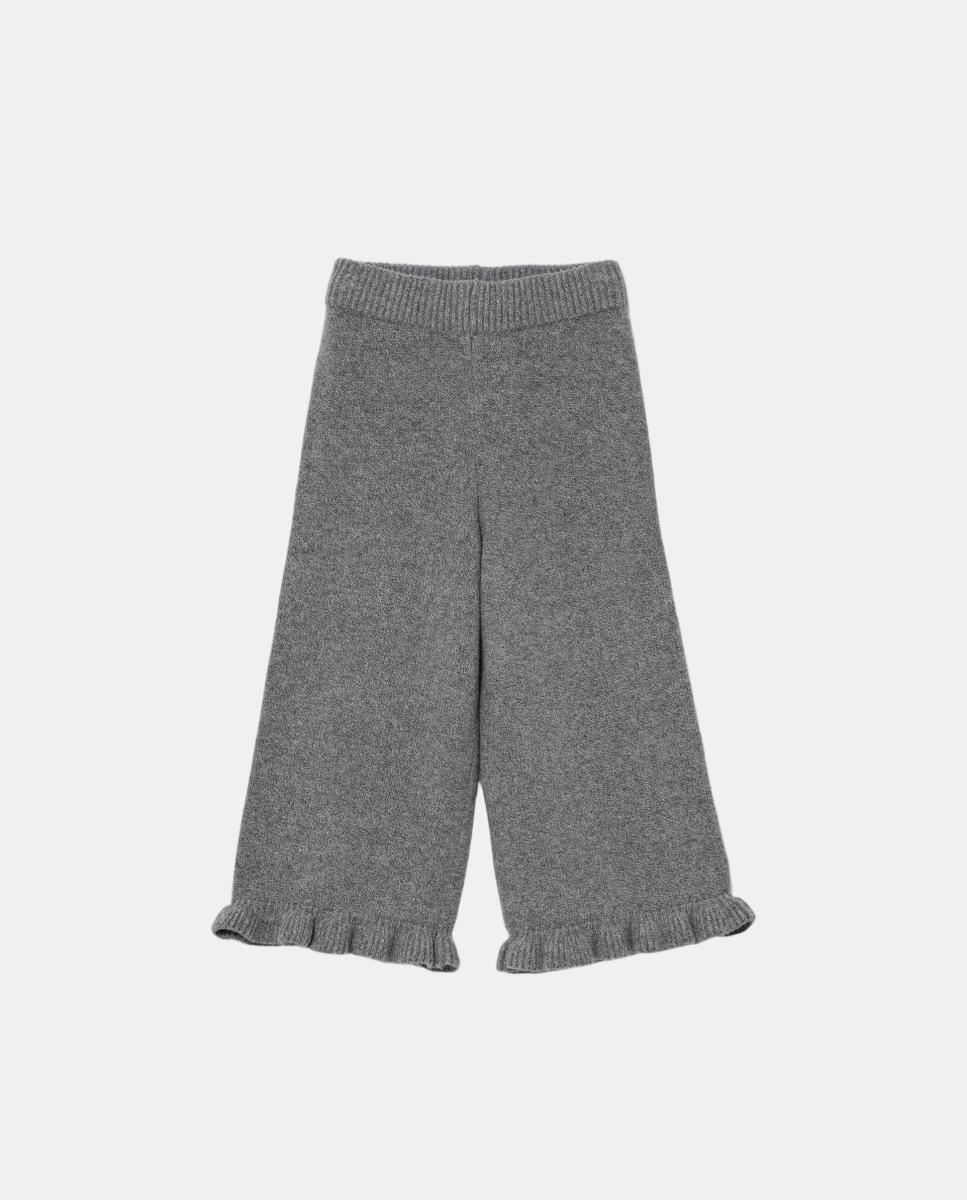 Pantalón de bebé ancho con cintura elástica - Gap - Gris Gris-1