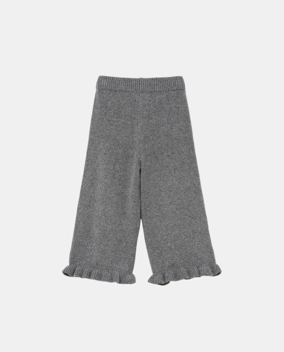 Pantalón de bebé ancho con cintura elástica - Gap - Gris Gris-3