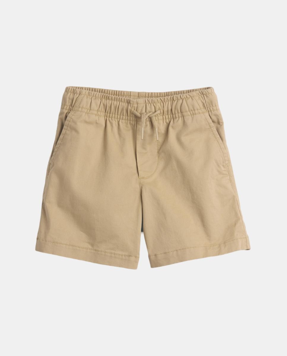 Pantalones cortos de sarga lisa de bebé - Gap - Kaki Kaki-1