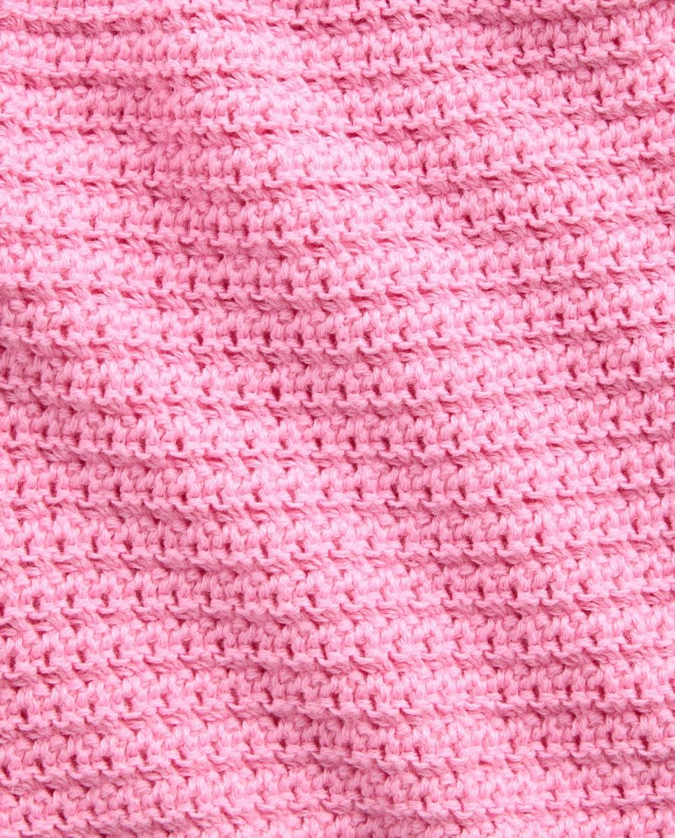 Calções de Bebé com Cintura Elástica de Malha Gap Rosa-4
