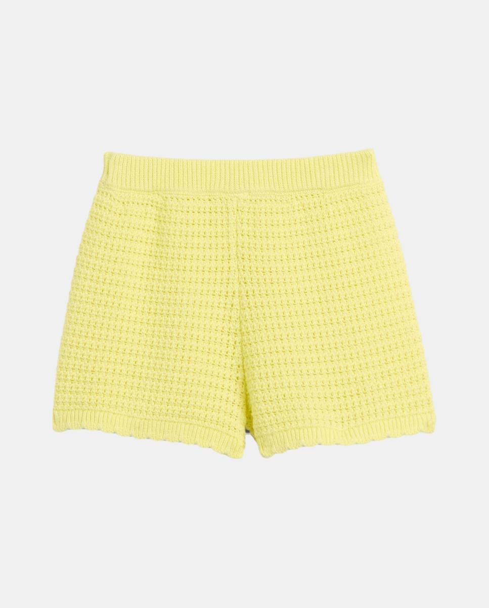 Short de bebé con cintura elástica de punto - Gap - Amarillo Amarillo-3
