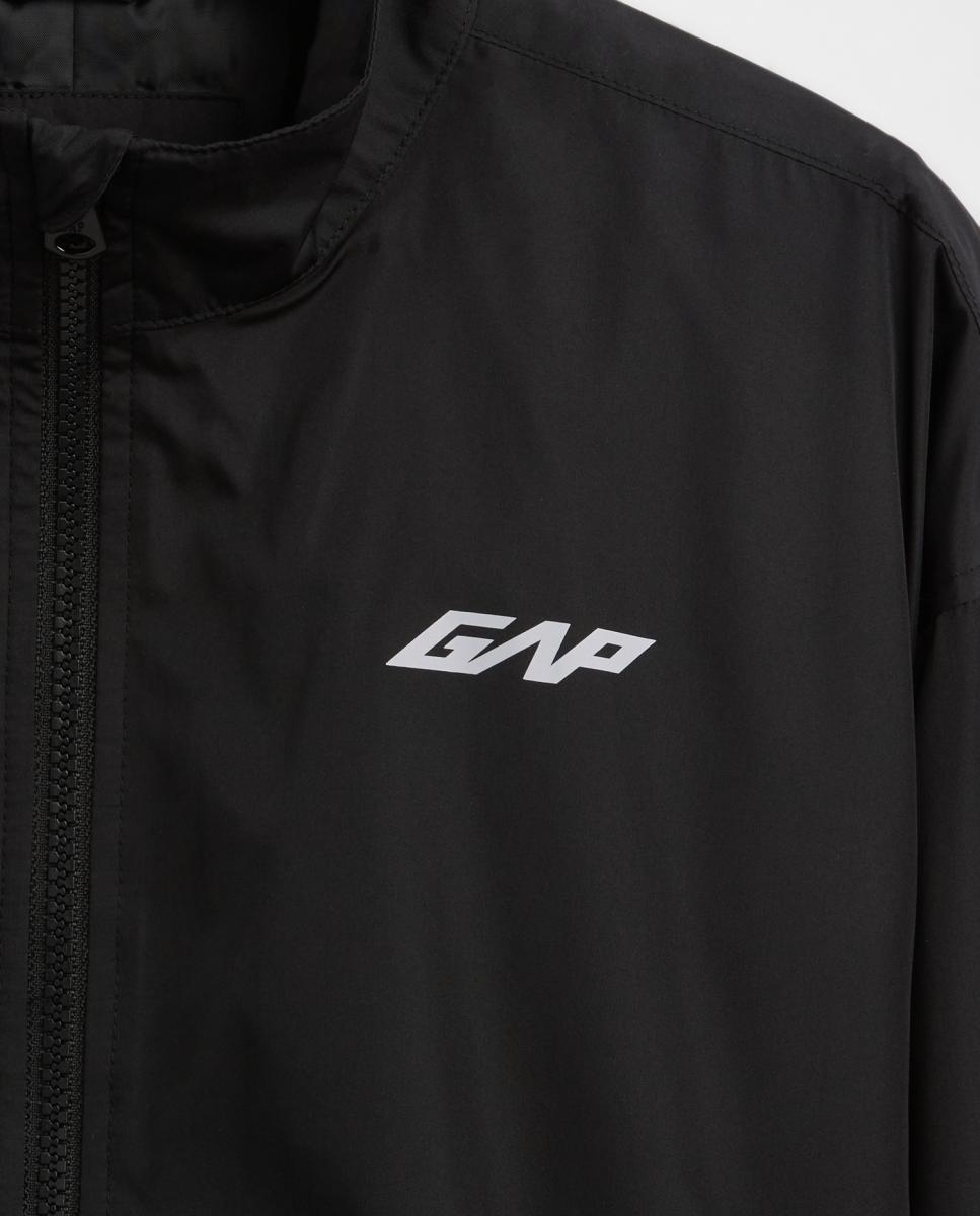 Casaco Corta-Vento Relaxed Fit Gap Preto-4