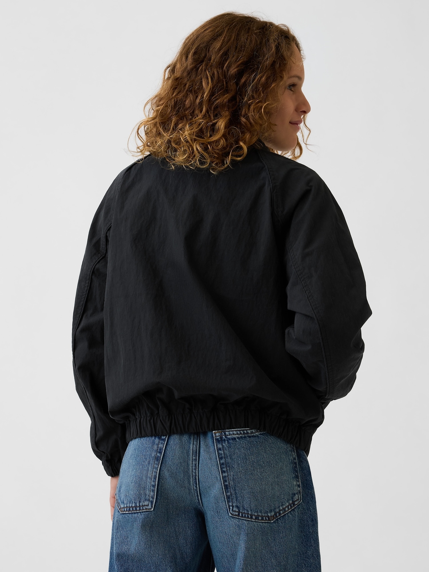 Blusão Bomber Básico Preto-3