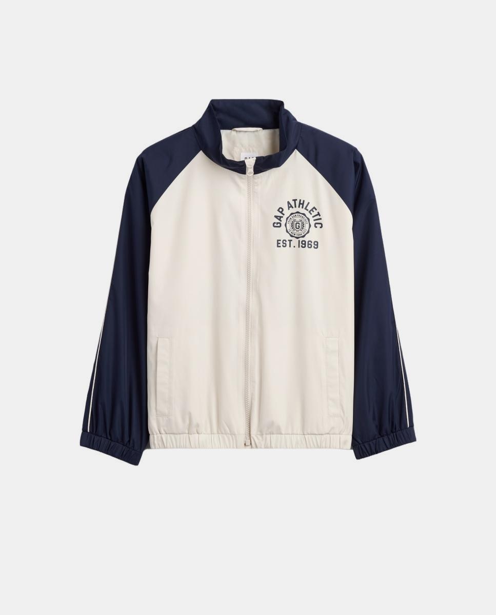 Chaqueta cortavientos con logo deportivo de niña - Gap - Multicolor Multicolor-2
