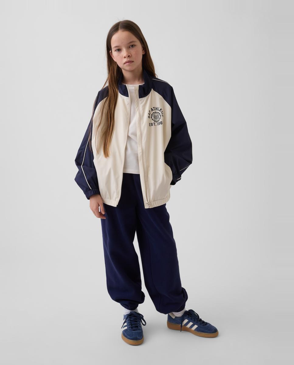 Chaqueta cortavientos con logo deportivo de niña - Gap - Multicolor Multicolor-4
