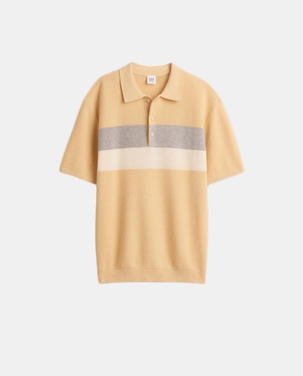 Polo básico relaxed fit de niño - Gap - Amarillo Amarillo-2