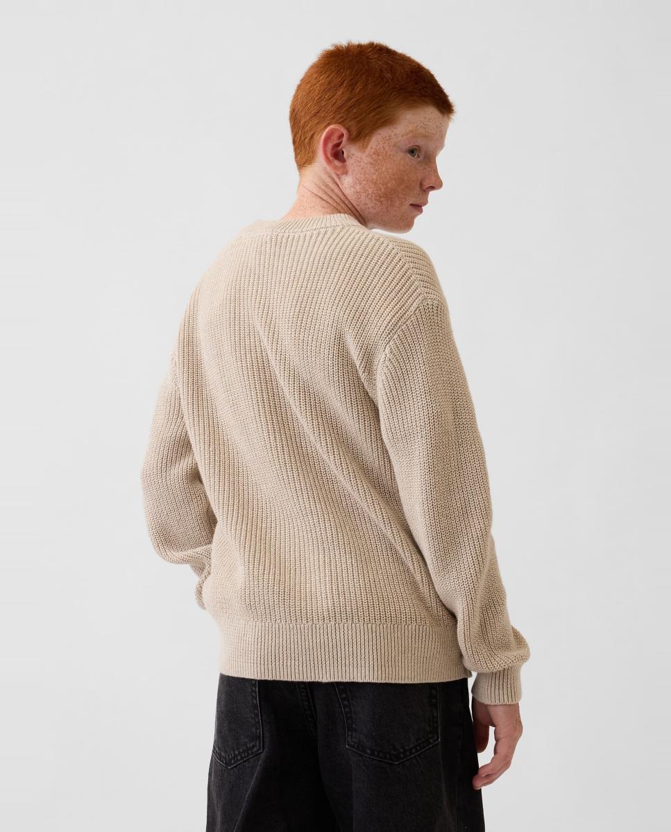 Jersey de niño básico manga larga - Gap - Natural Natural-3