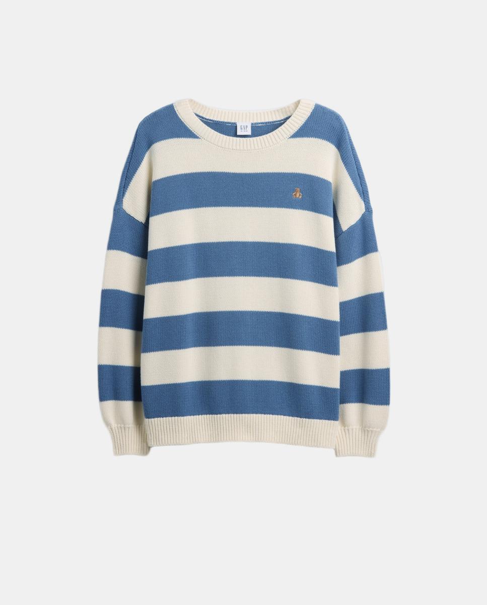 Imagem 0 de Camisola de Malha Oversize com Manga Comprida