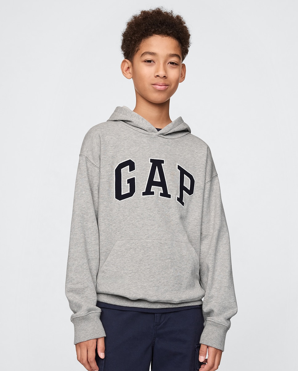 Imagem 0 de Sweatshirt com Capuz com Logótipo à Frente e Bolso Canguru