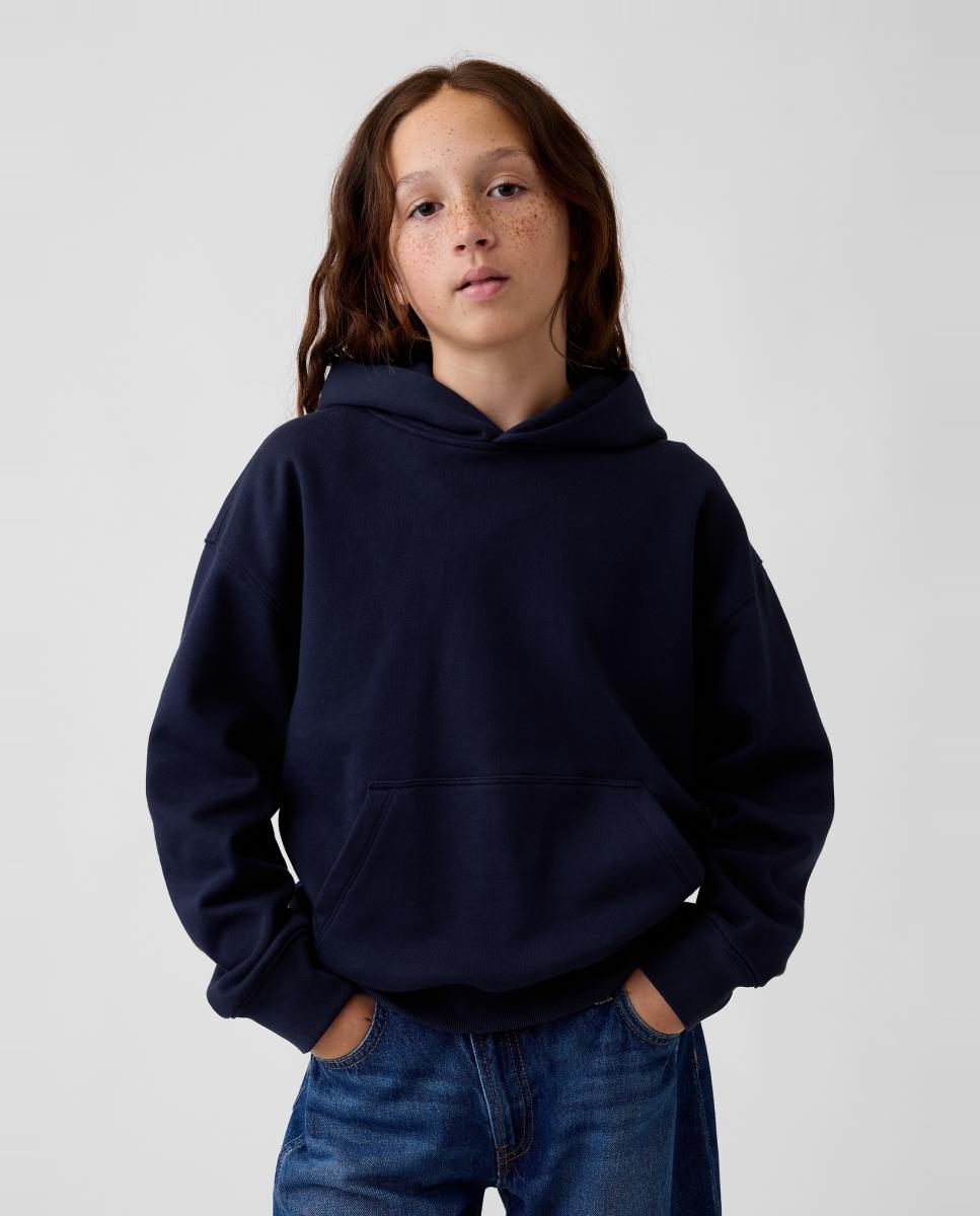 Sudadera de niño básica cerrada - Gap - Azul marino Azul marino-2