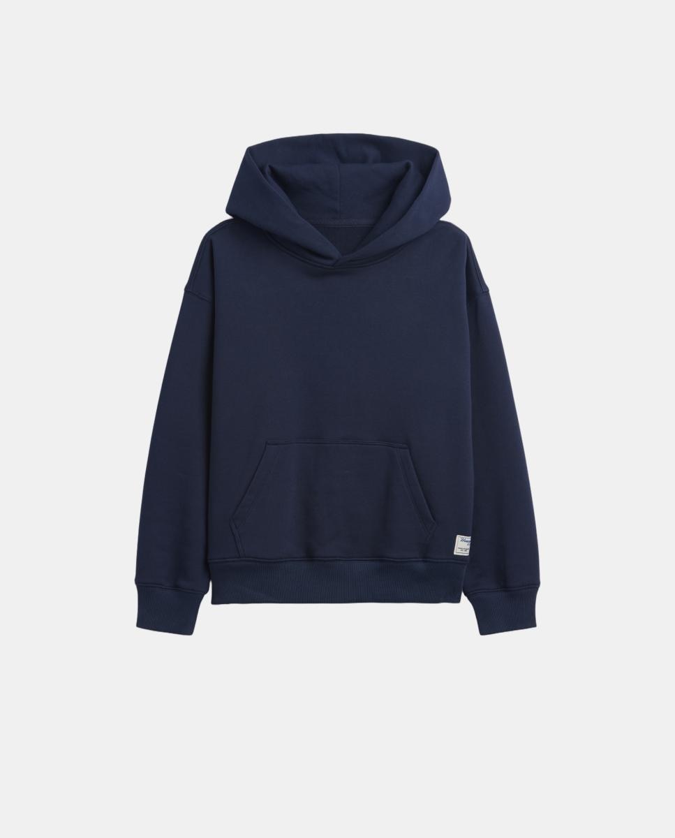 Sudadera de niño básica cerrada - Gap - Azul marino Azul marino-5