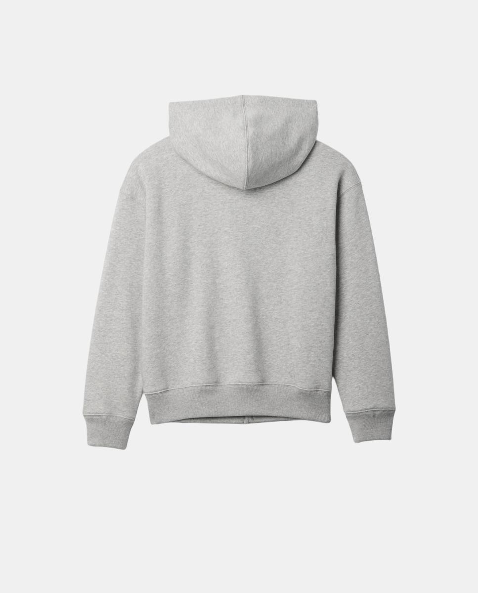 Sudadera de niño básica con capucha y cremallera - Gap - Gris claro Gris claro-2