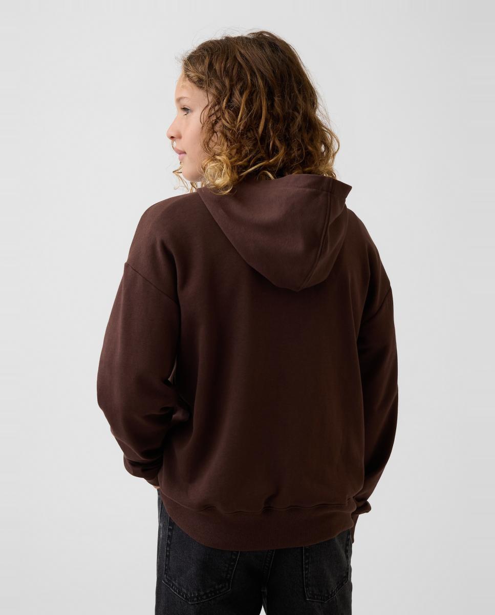 Sudadera de niño con capucha y cremallera - Gap - Marrón Marrón-3
