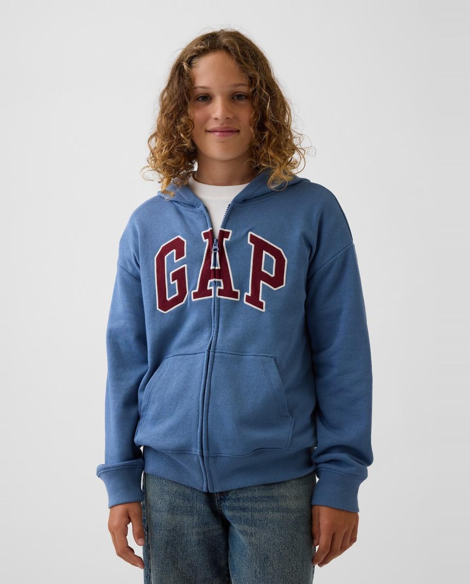 Imagem 0 de Sweatshirt com Capuz e Fecho de Correr