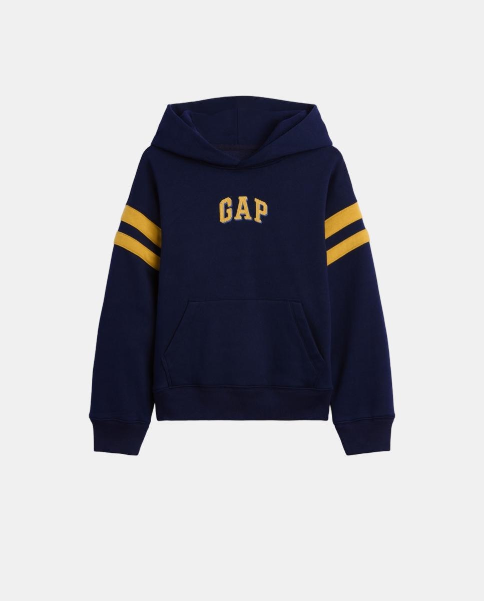 Sudadera de niño con capucha y bolsillo delantero - Gap - Azul marino Azul marino-4
