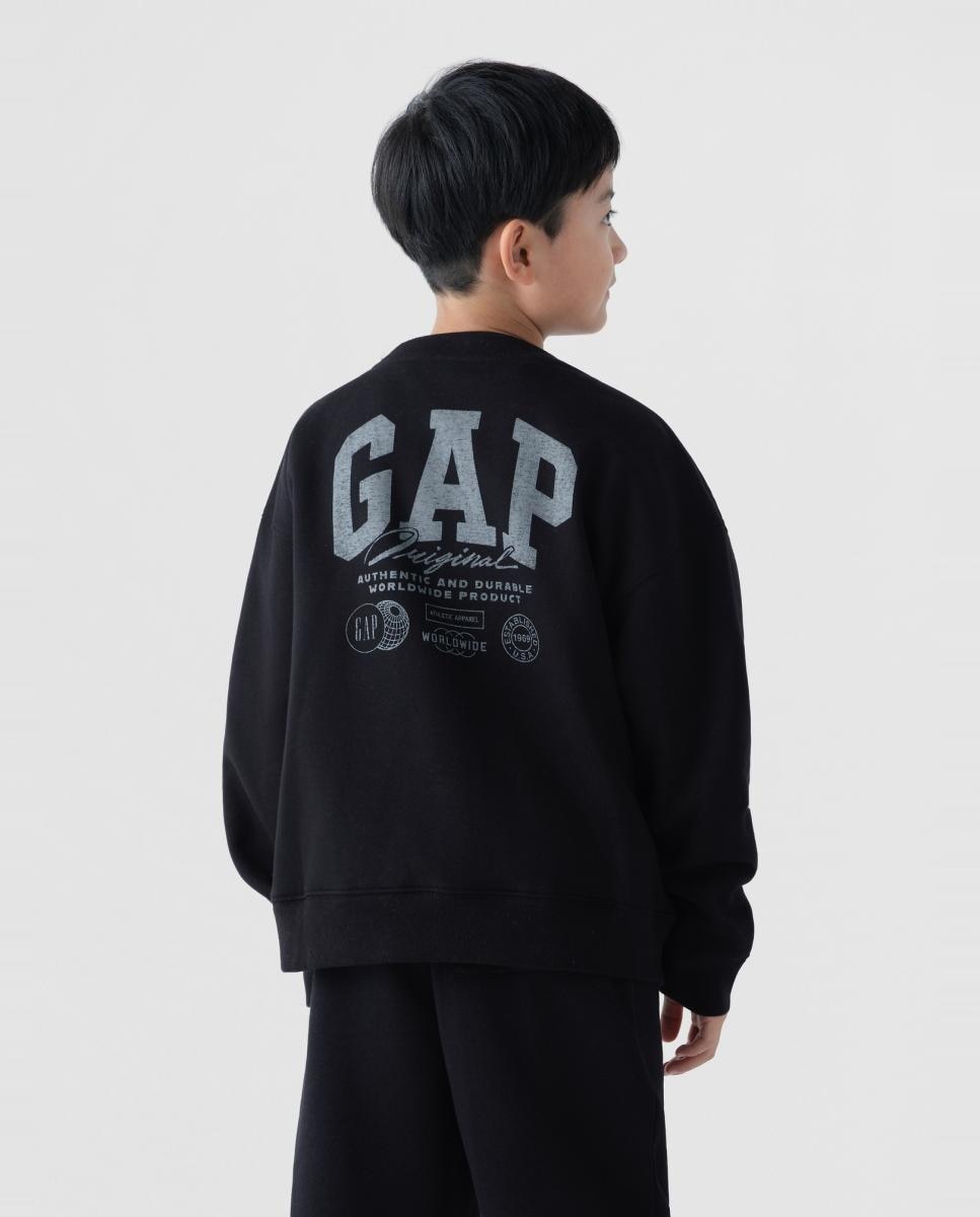 Sweatshirt Básica Fechada Preto-2