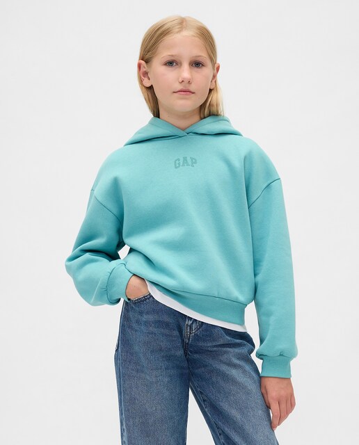 Imagen 0 de Sudadera de niña con capucha