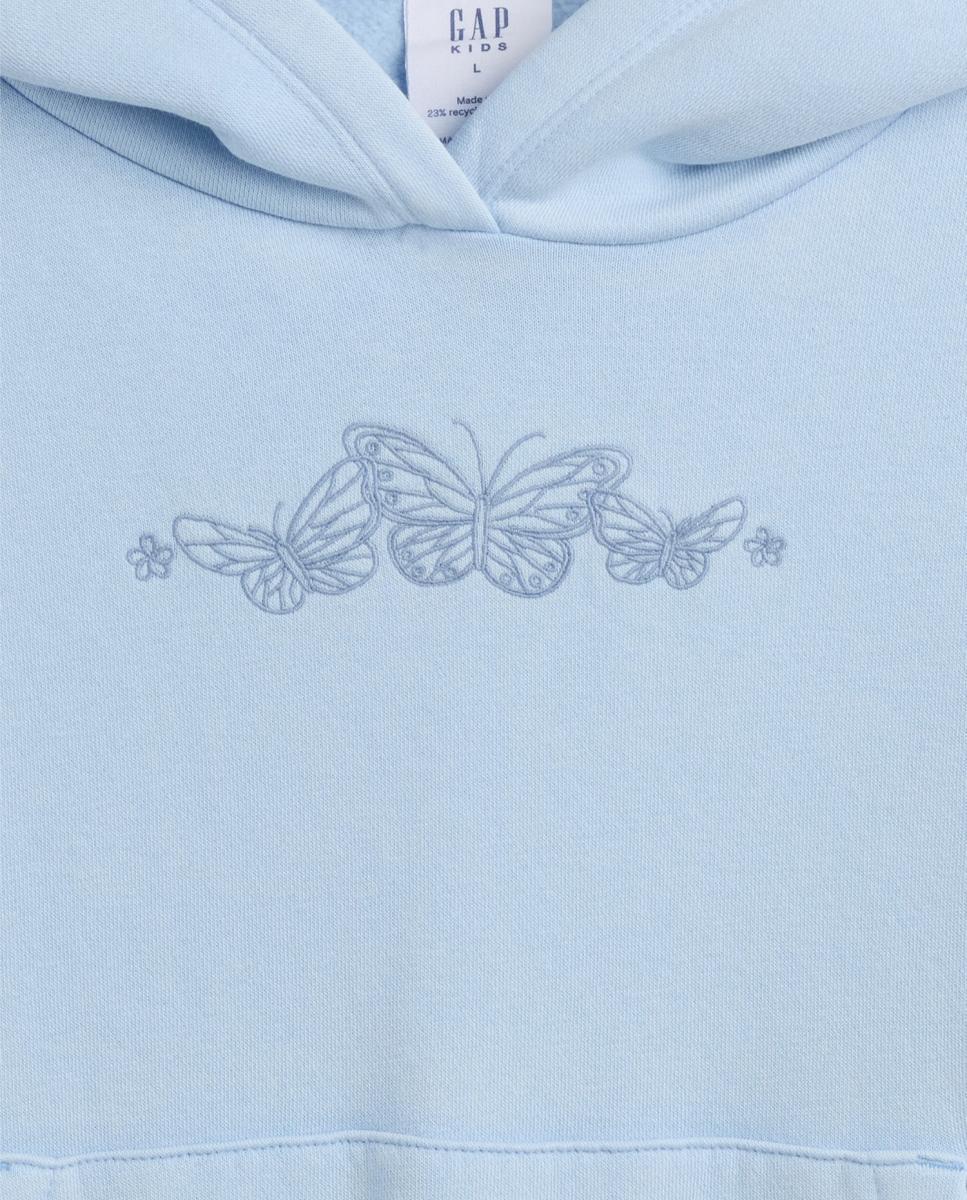 Sweatshirt de Algodão Suave Relaxed Fit Gap Azul-5