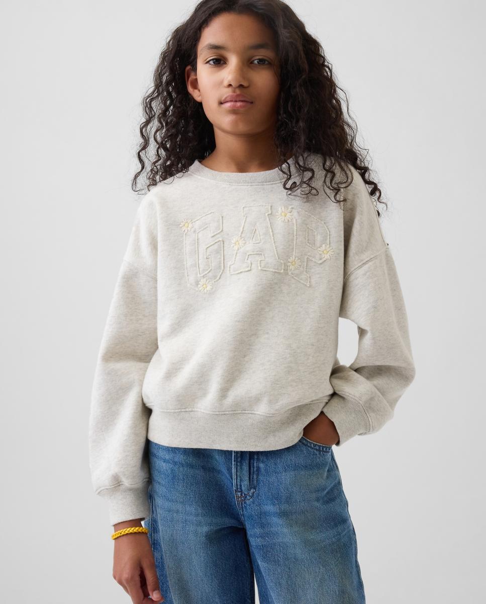 Imagem 0 de Sweatshirt Básica Fechada com Logótipo