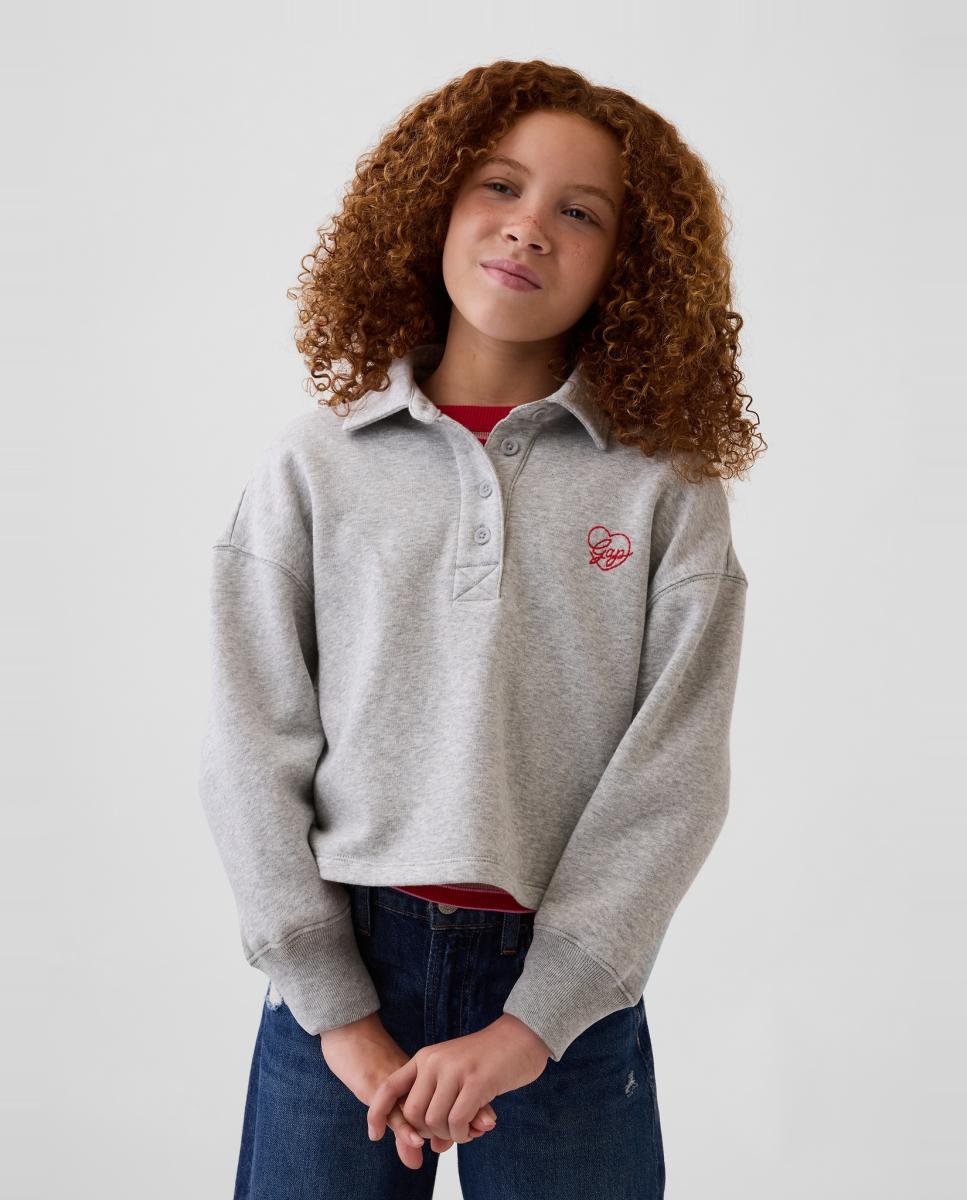 Imagem 0 de Sweatshirt Oversize Tipo Polo