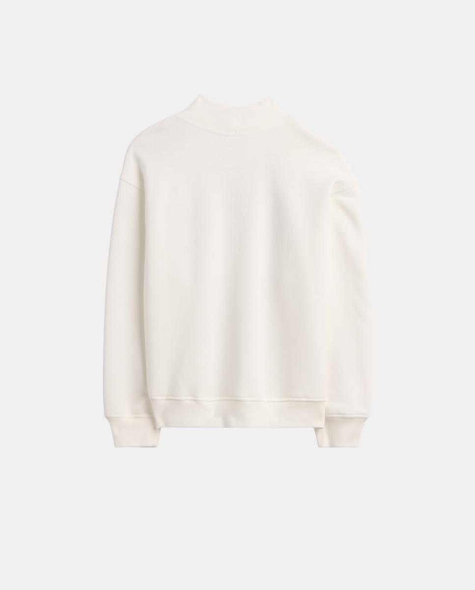 Sudadera de niña de manga larga con estampado delantero - Gap - Blanco Blanco-2