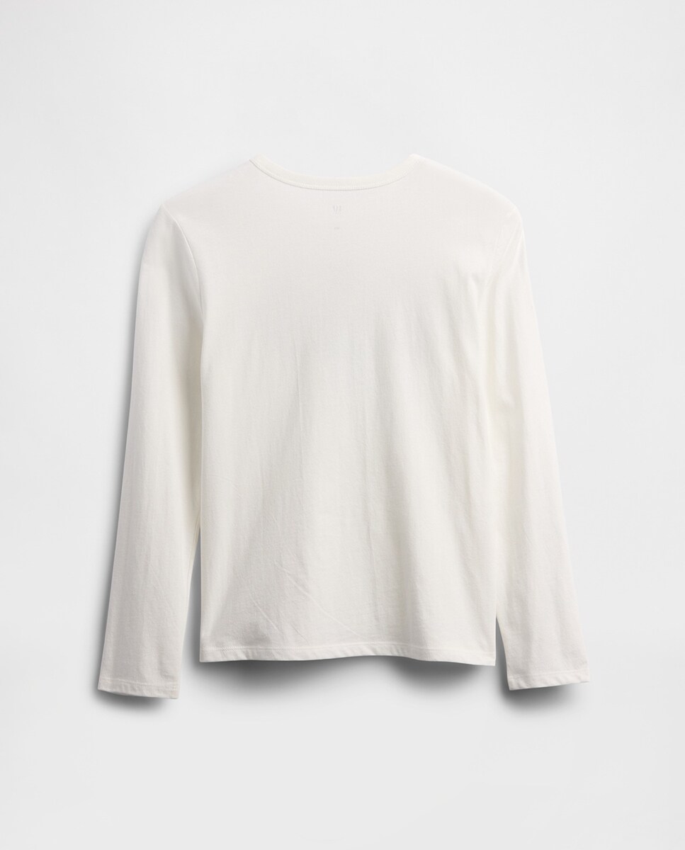 T-shirt de menino com logótipo Branco-2