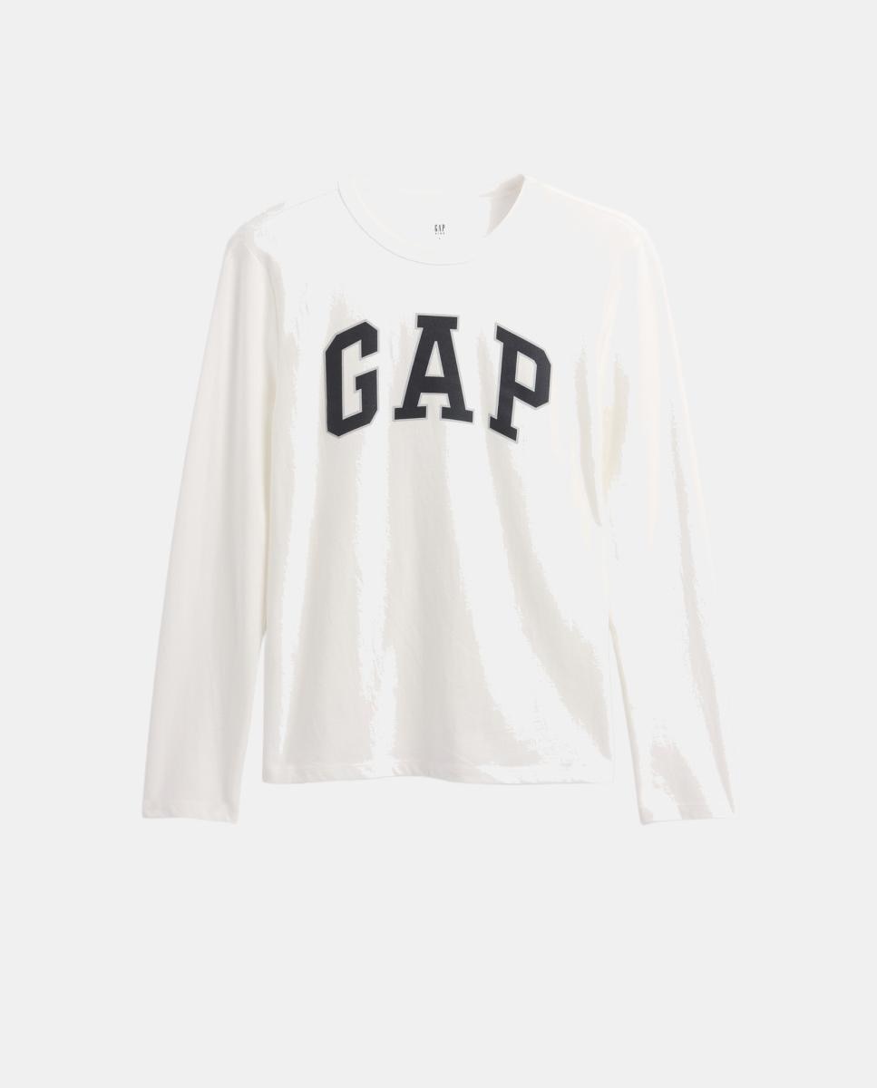 Imagen 0 de Jersey de niño de manga larga y cuello redondo Blanco
