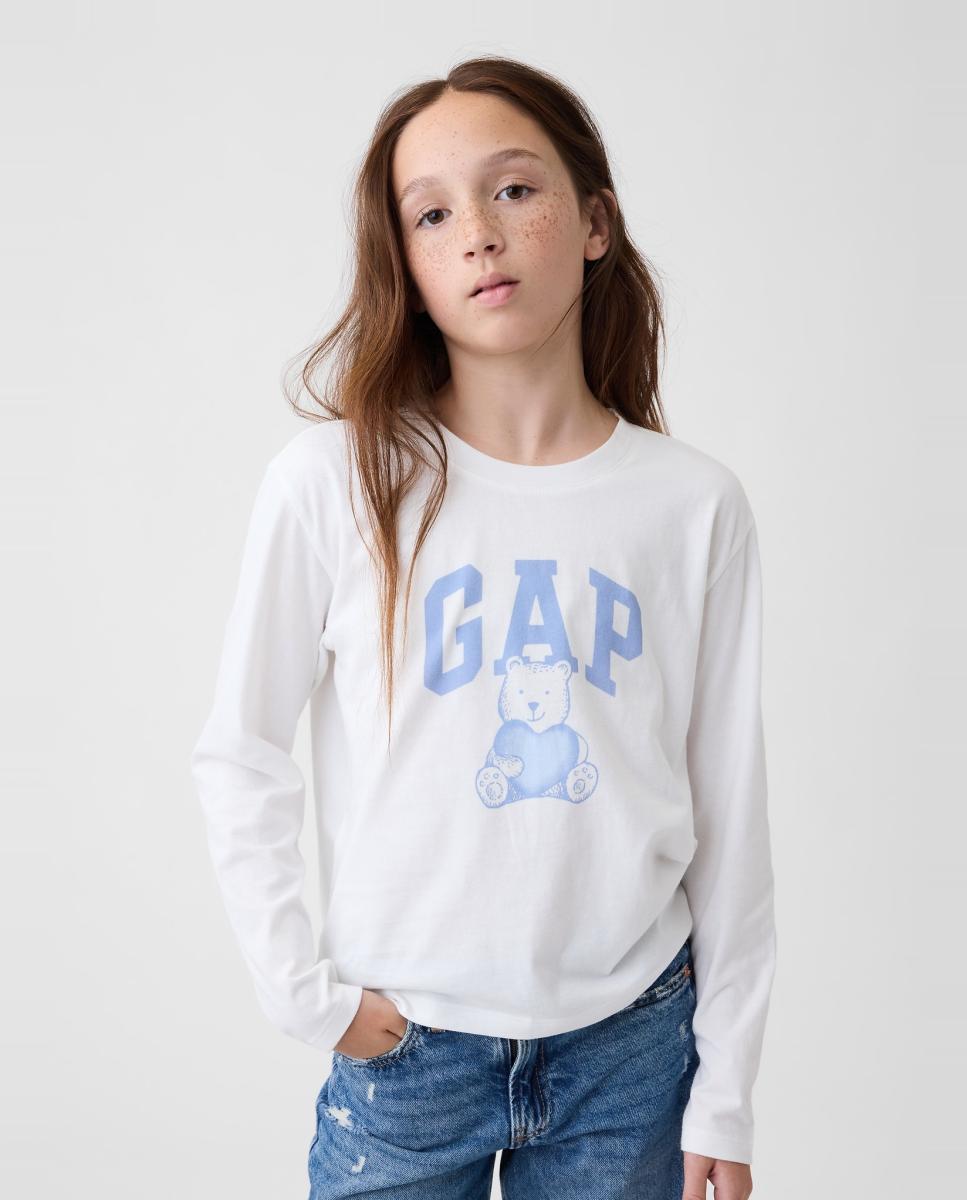 Imagem 0 de Camisola de Manga Comprida com Estampado à Frente
